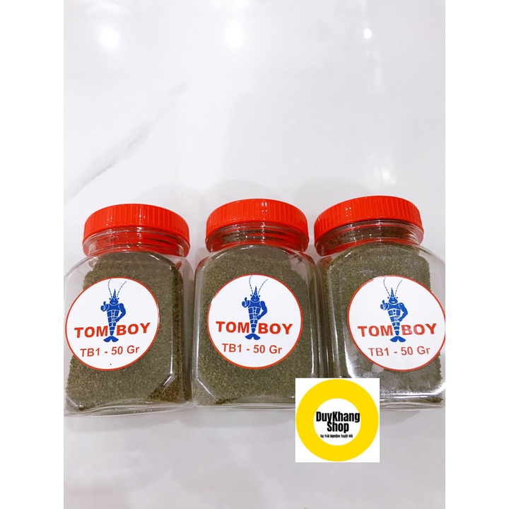 Cám Tomboy Dạng Chìm Tb1, Tb2, Tb3 50g, Cho Cá Cảnh, Cá Thủy Sinh, Tép Cảnh, Tôm Cảnh , Guppy, Betta