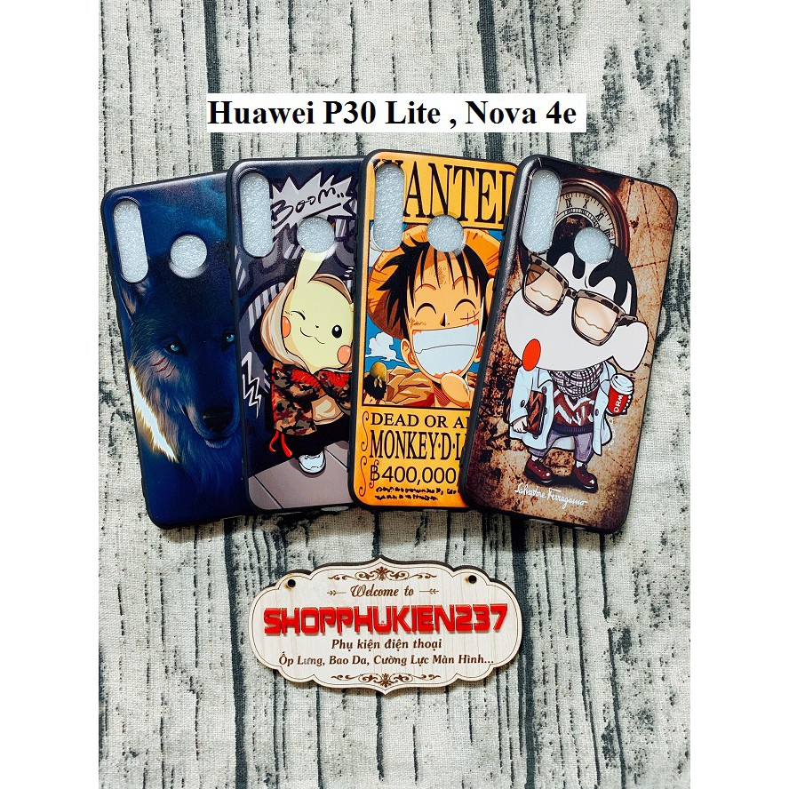 [Freeship toàn quốc từ 50k] Ốp Lưng Huawei P30 Lite , Nova 4e Ốp Dẻo Hình Cao Cấp Cực Đẹp