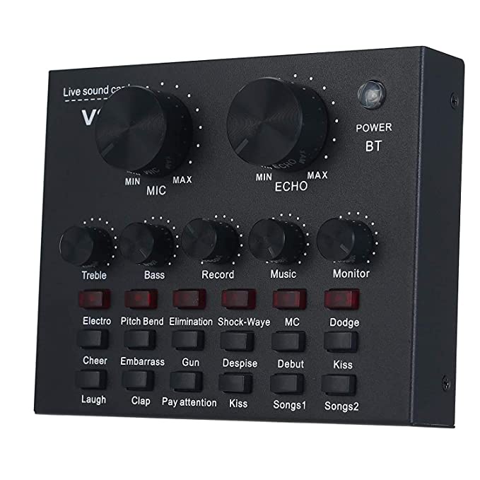 Sound Card V8 Có Bluetooth Thu Âm Livestream