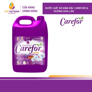 ƯU ĐÃI NƯỚC GIẶT XẢ CAREFOR - HÀNG CHÍNH HÃNG 5L - HƯƠNG HOA LAN