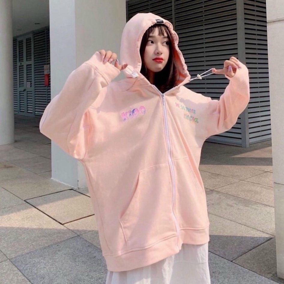 Áo khoác nỉ hoodie MSIC KIDO Áo chống nắng có mũ form rộng nỉ ngoại Unisex [BÙM]