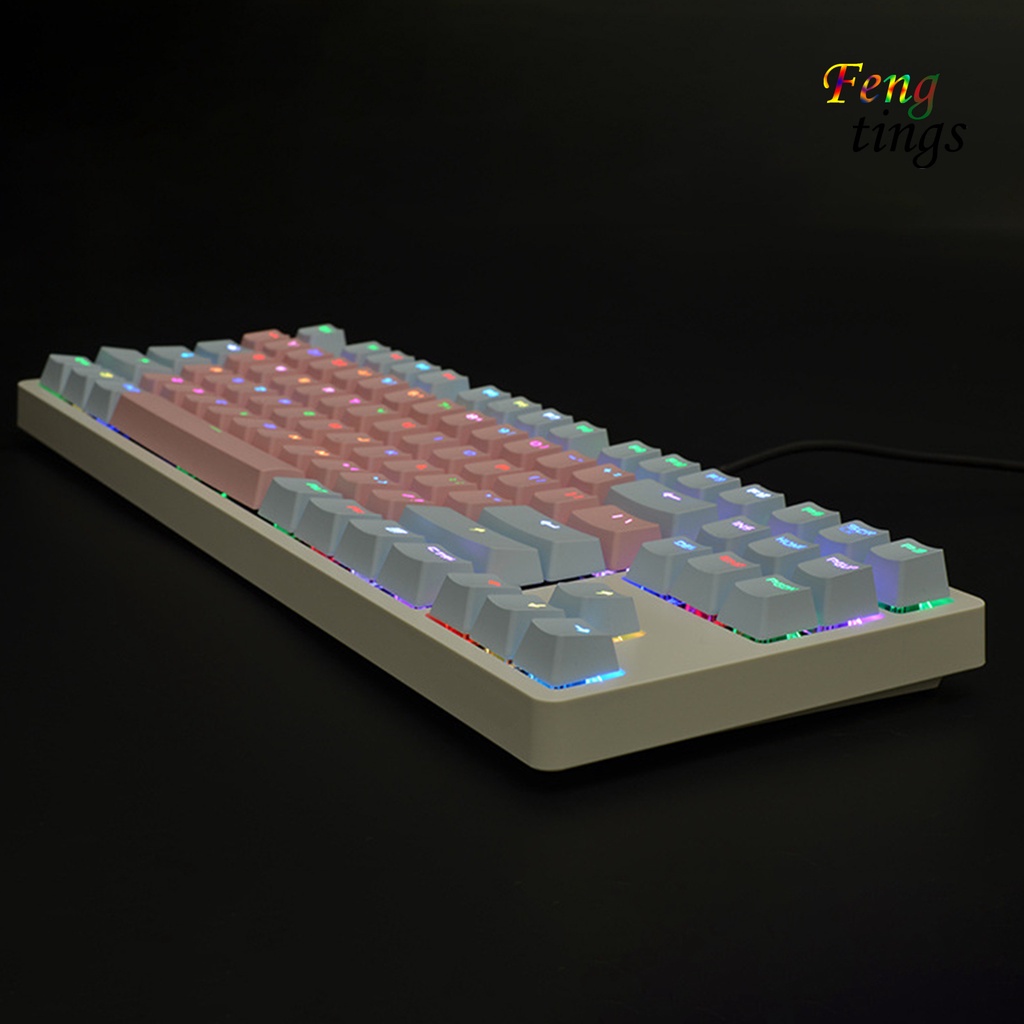Nút Bàn Phím Cơ Pbt Màu Sắc Tương Phản Thay Thế Cho Pc 87 Phím