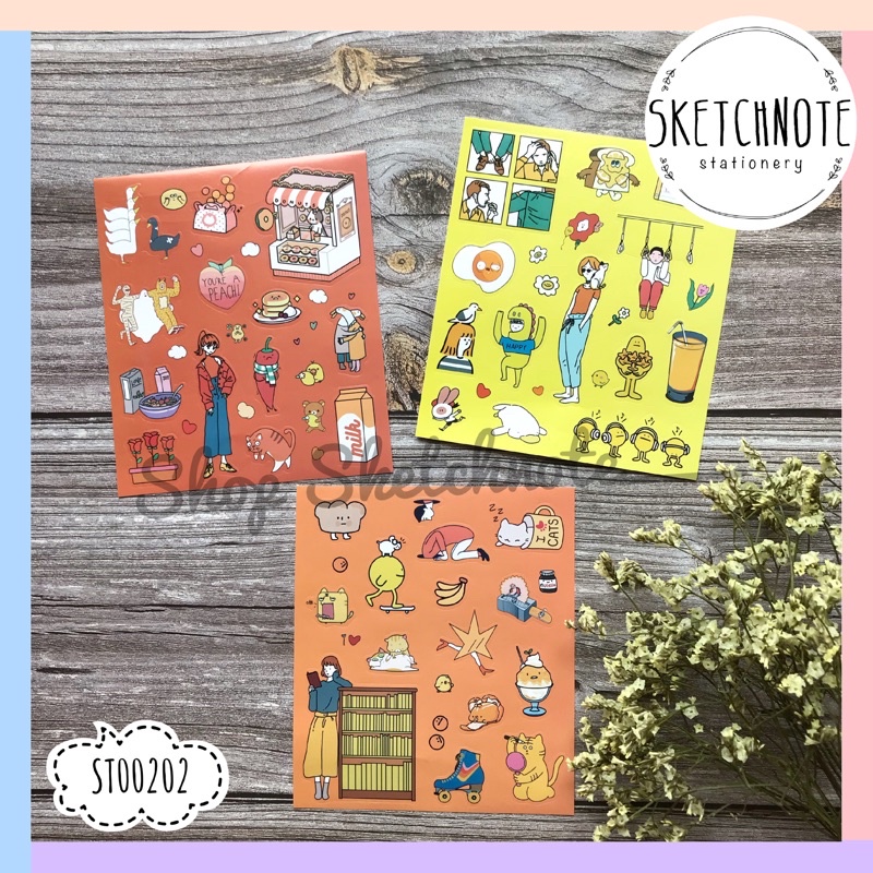 Sticker ombre color ST002