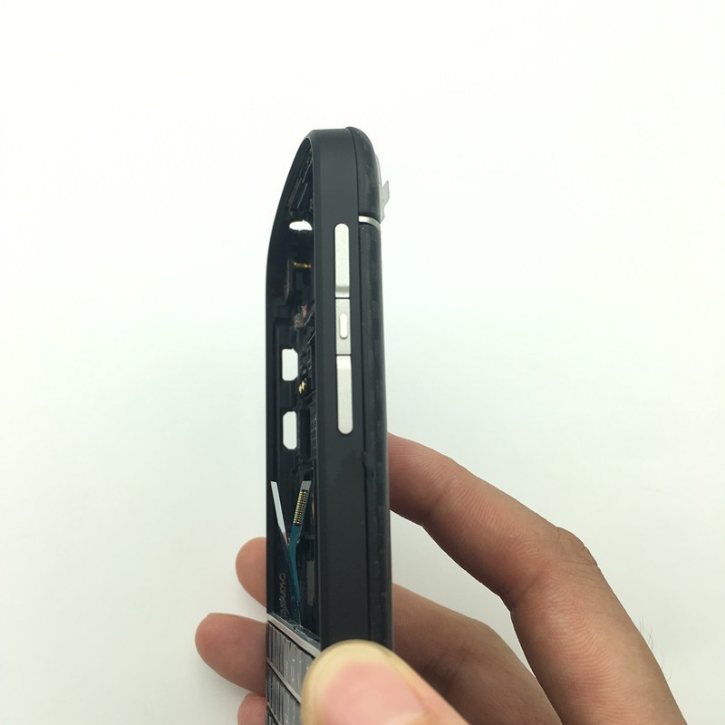 Vỏ bảo vệ đầy đủ + bàn phím cho Blackberry Q10 màu đen + trắng