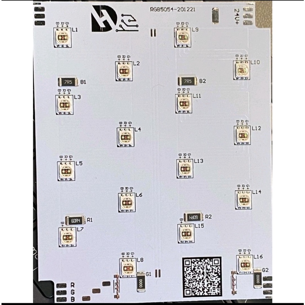 Mạch led rgb 5054 lên màu siêu đẹp