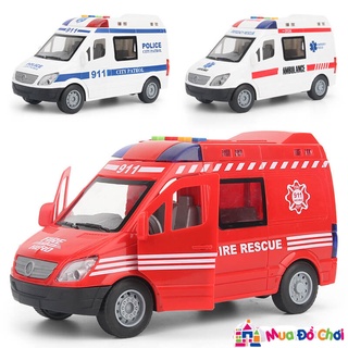 Xe cứu thương, Cảnh Sát, Cứu Hoả phát nhạc có đèn loại lớn