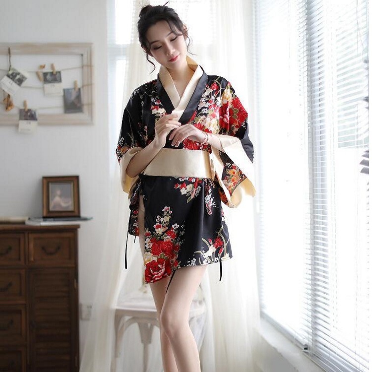 Đồ ngủ phong cách kimono Nhật Bản gợi cảm thời trang cho nữ | BigBuy360 - bigbuy360.vn