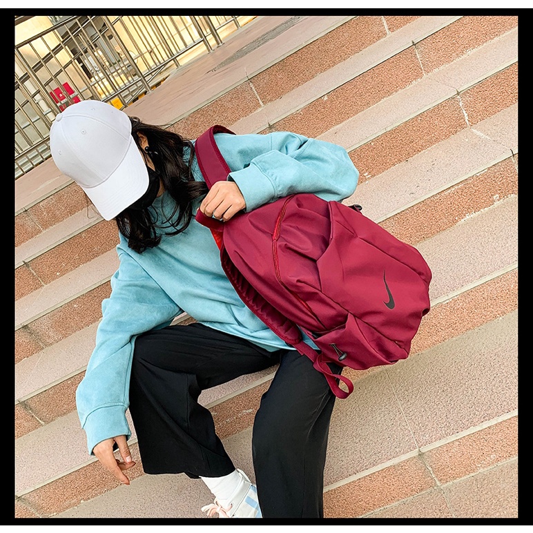 Ba Lô Nike Thể Thao Chống Thấm Nước Cao Cấp Thời Trang Dành Cho Cặp Đôi
