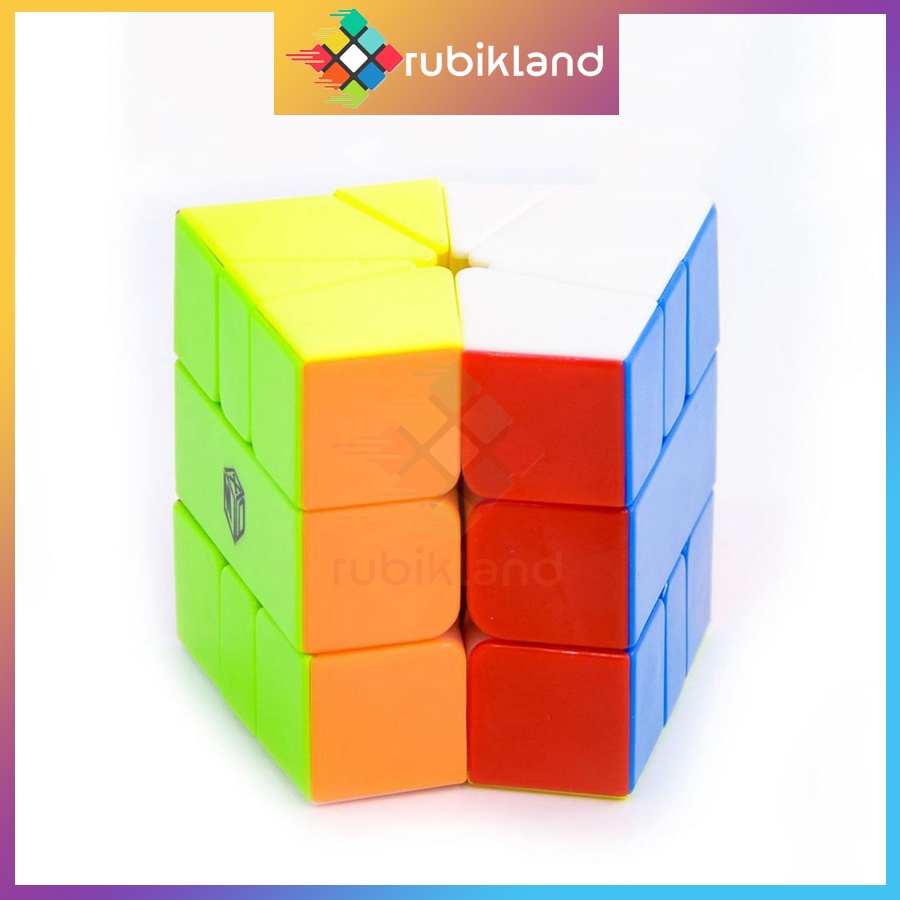 [Fully Magnetic] Rubik QiYi X-Man Volt Square-1 V2 M Rubic Square-1 Nam Châm Dòng Cao Cấp Đồ Chơi Trí Tuệ Trẻ Em