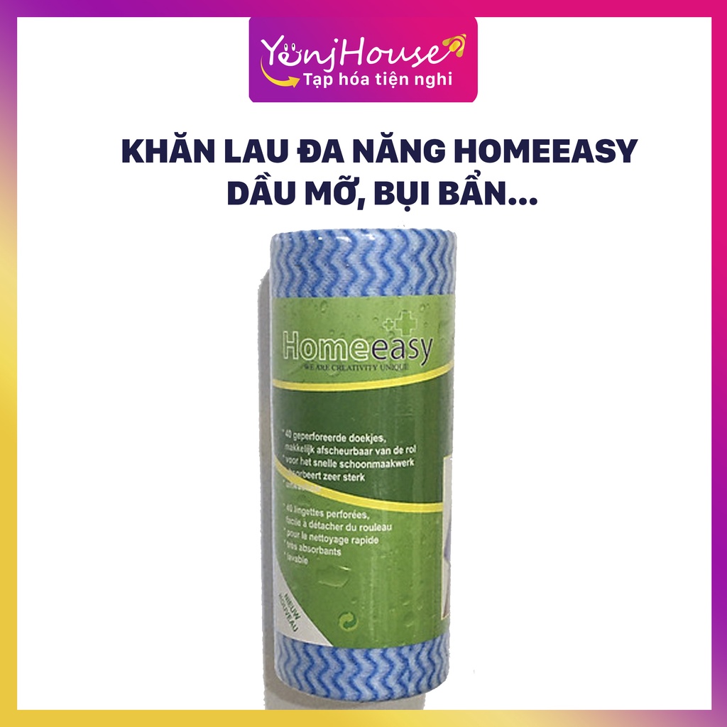 KHĂN LAU ĐA NĂNG HOMEEASY HN1010 ( DẦU MỠ, BỤI BẨN.. ) - YENJHOUSE