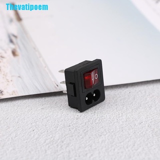 Công Tắc Bật / Tắt Có Đèn Đỏ 250v 10a