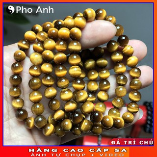 Vòng tay nữ phong thủy mệnh thổ, kim hàng cao cấp