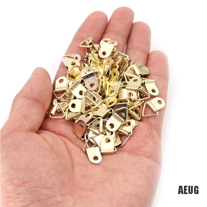 Set 100 Móc Treo Khung Ảnh Hình Chữ D 10x20mm