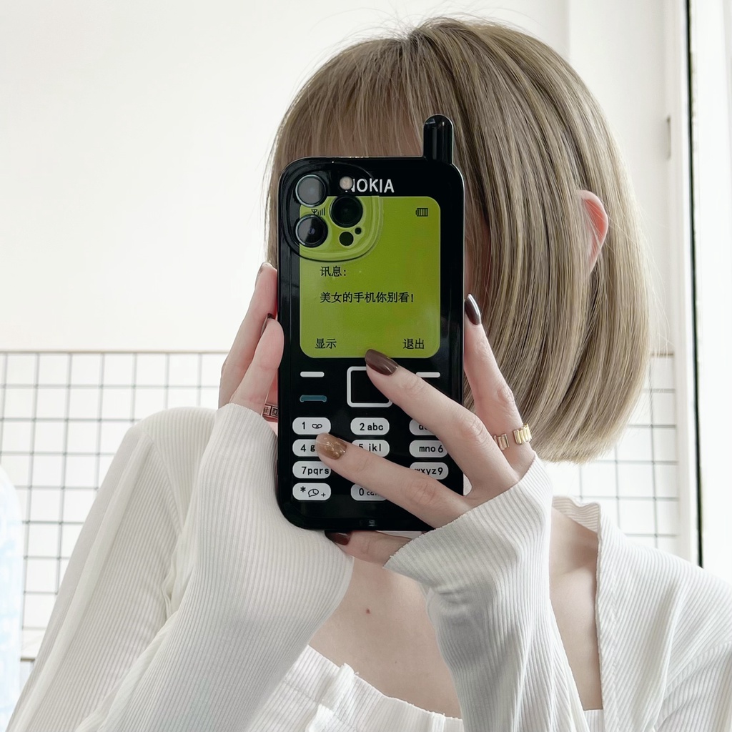 Ốp Điện Thoại In Hình Cậu Bé Bút Chì Shin-Chan Phong Cách Retro Cho iphone 11 12 13 pro max i11 i13 XR