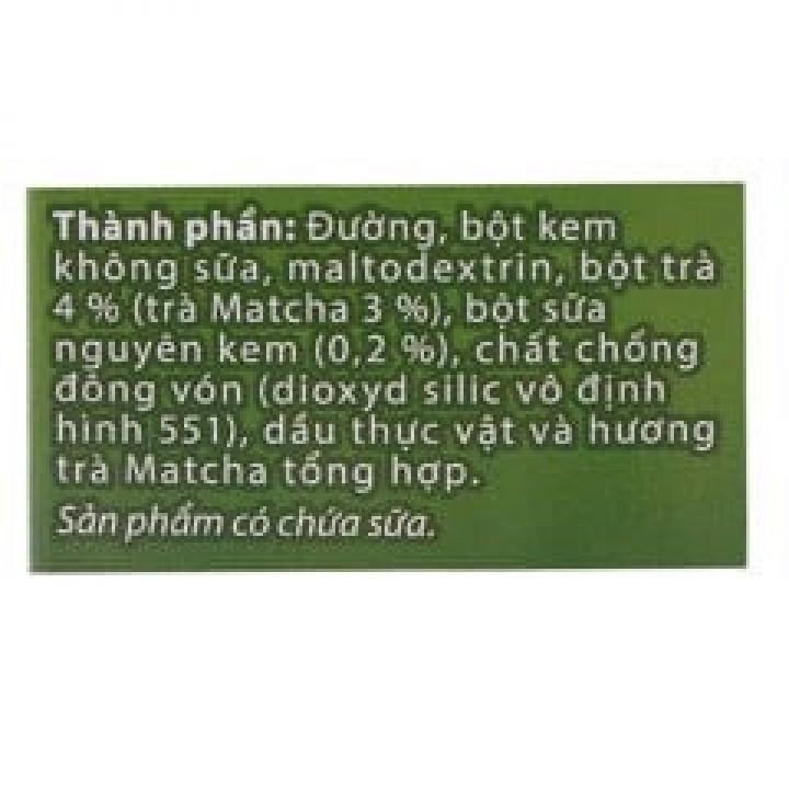 Trà matcha sữa BLENDY AJINOMOTO hộp 10 gói - pha nhanh uống liền