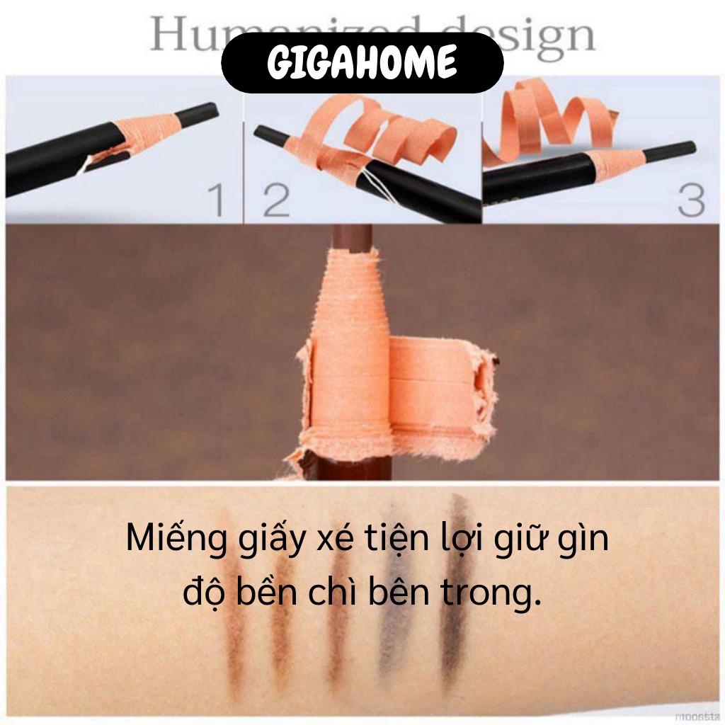 Chì Kẻ Mày Trang Điểm GILA HOME Không Thấm Nước Và  Phai Màu Chất Liệu An Toàn Chiều Dài 17cm.