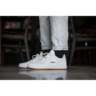 Giày Sneaker RieNevan - Casual [phối màu Trắng - Nâu Đất]