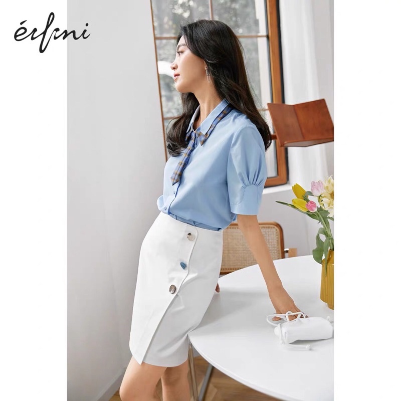 Áo sơ mi tay ngắn Eifini