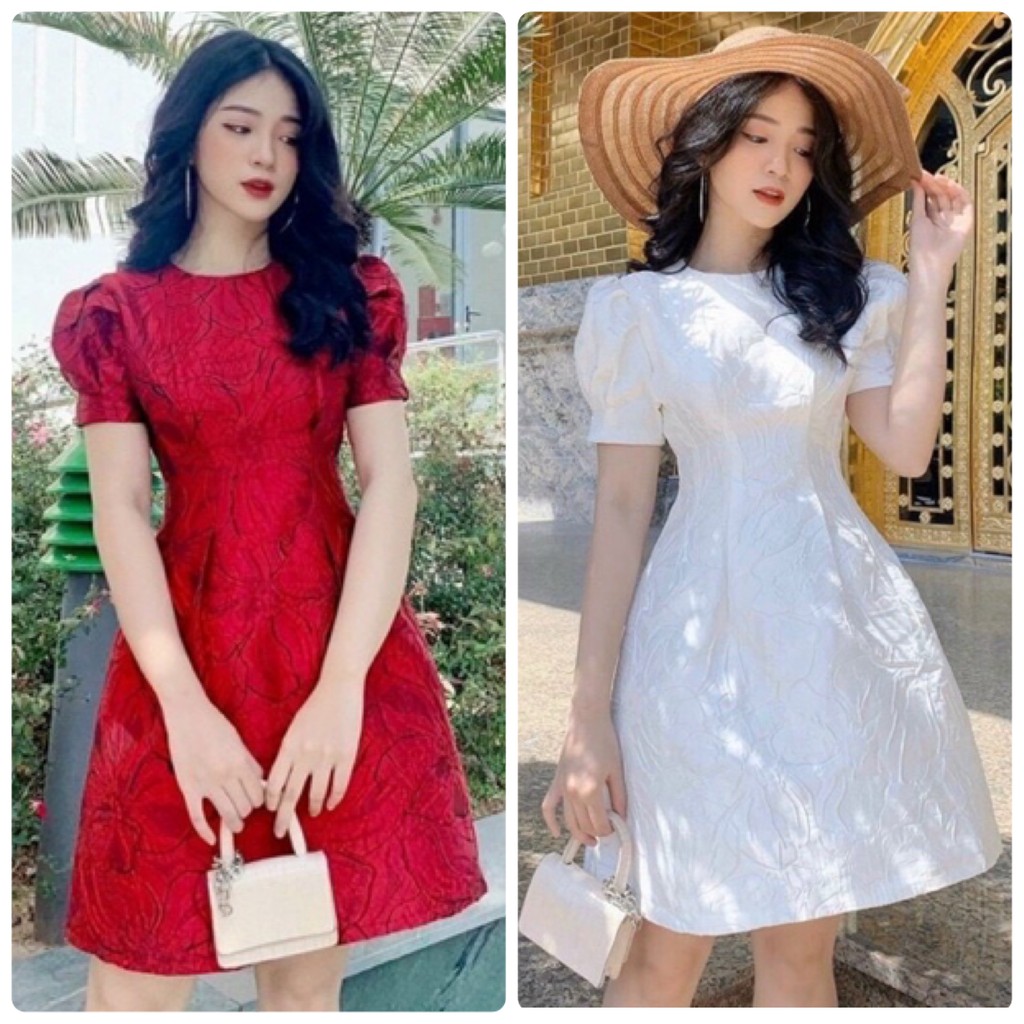 ĐẦM GẤM TAY PHỒNG