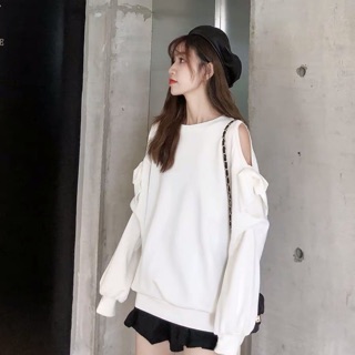 Áo nỉ khoét vai