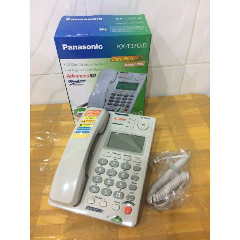 Điện thoại để bàn Panasonic KX-T37 - Bảo hành 6 tháng