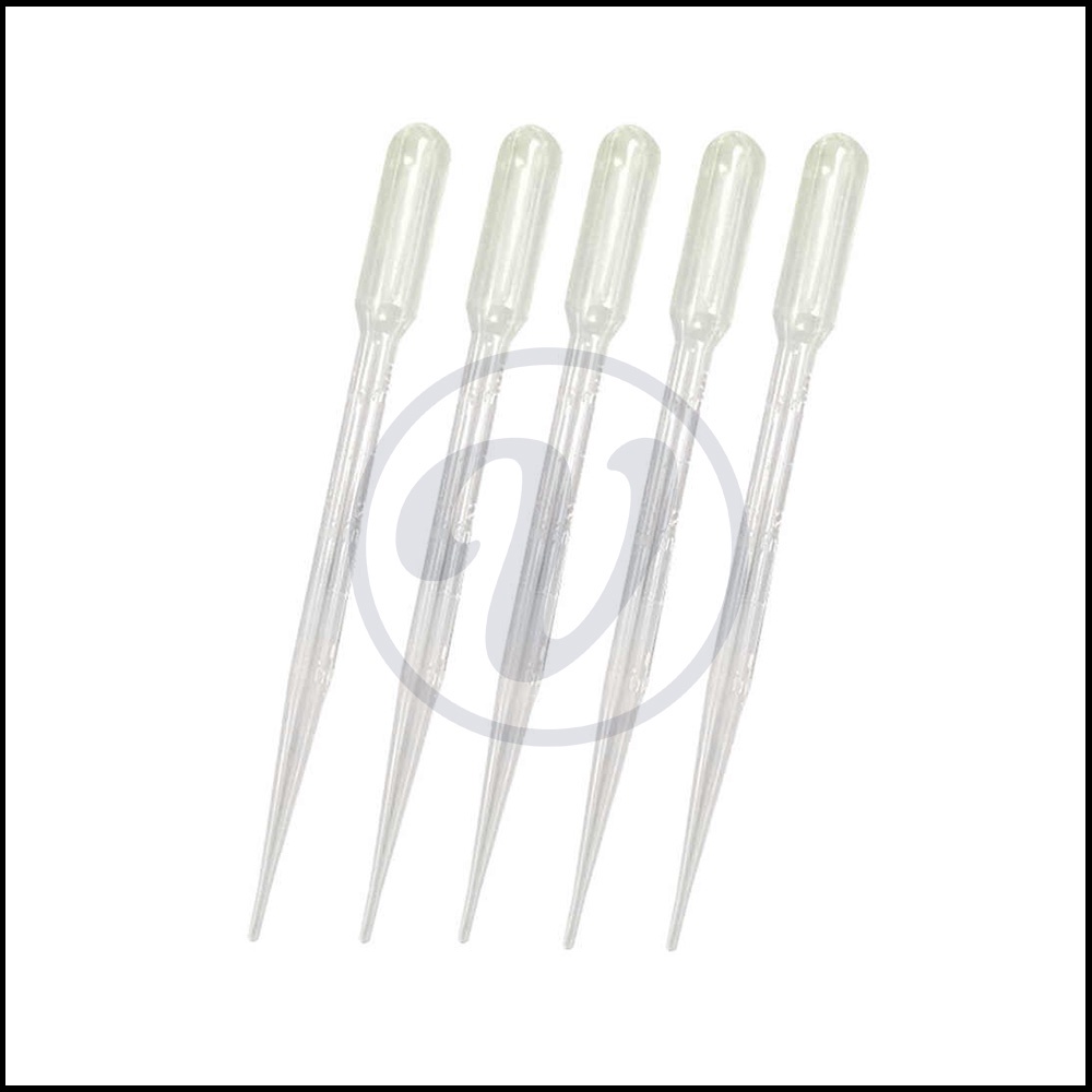 Combo 5 Ống nhựa hút màu vẽ - 3ml