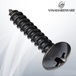 Vít gỗ ren nhuyễn đầu dù màu đen 4x15 sc415b30 - bịch 1000 con