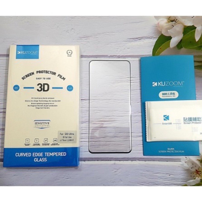 Kính cường lực 6D Kuzoom Samsung Note 20, Note 20 Ultra, Note 10, Note 10 Plus, Note 10 Lite, Note 8, Note 9