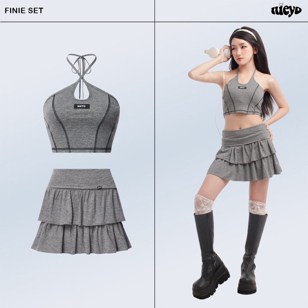 NIEYO MADE-Finie Cami-Skirt