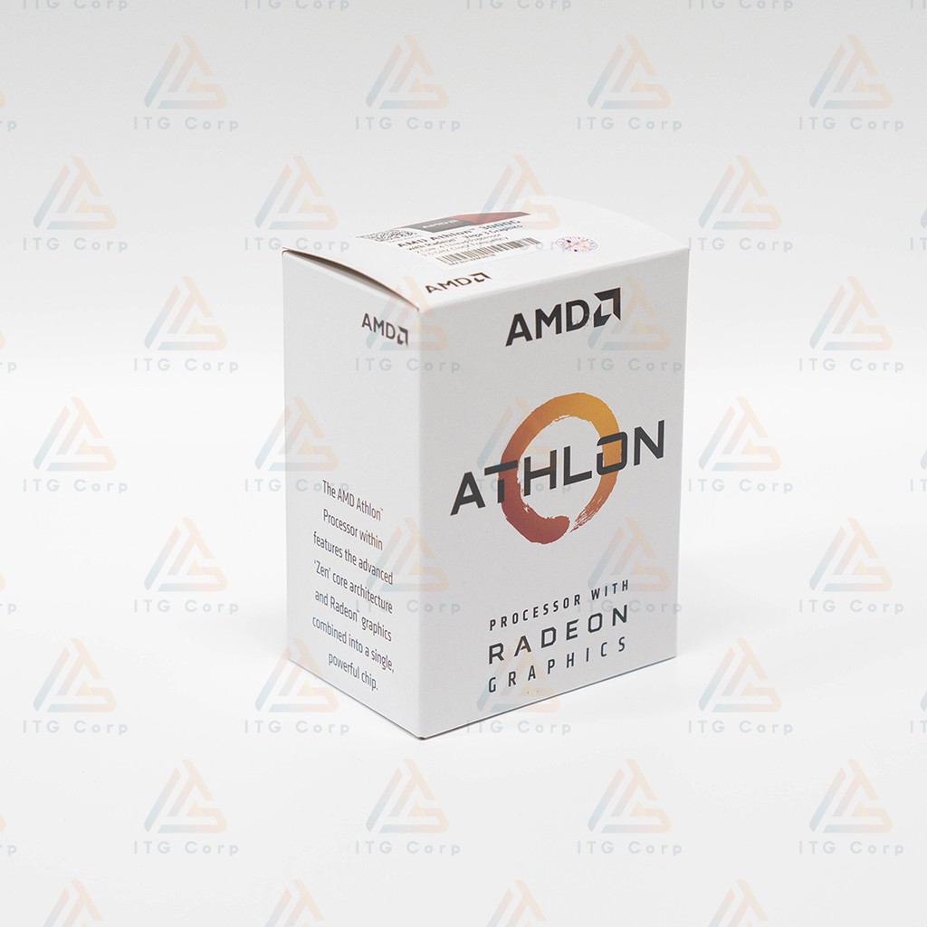 Combo CPU AMD Ryzen Athlon 3000G + A320M-K Chính Hãng - ITG