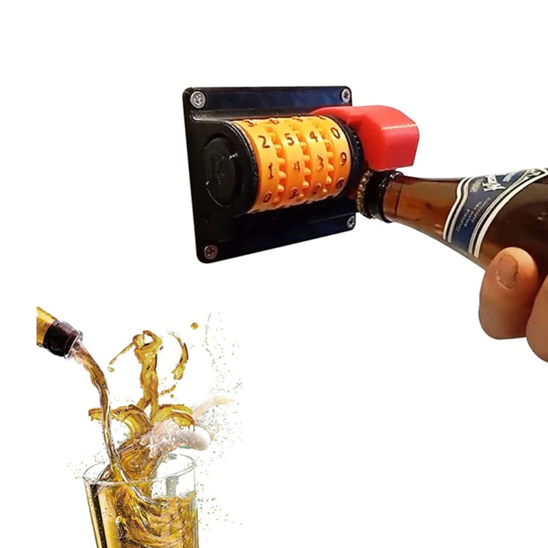 Dụng Cụ Mở Nắp Chai Bia Gắn Tường Tiện Dụng