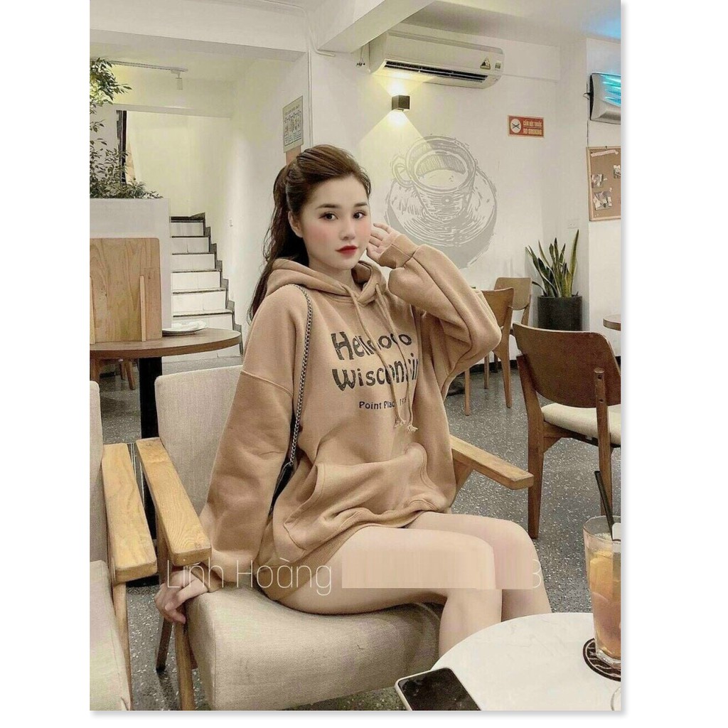 ÁO KHOÁC HOODIE IN CHỮ BẢN LỚN CỰC PHONG CÁCH CÁ TÍNH