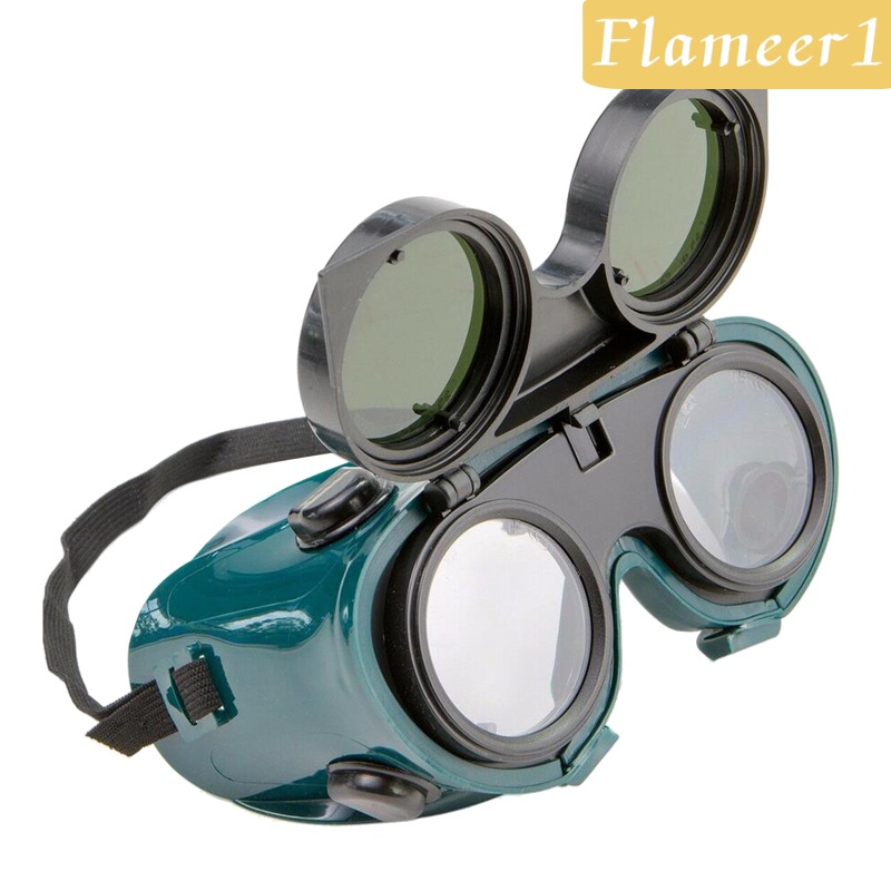 Kính Bảo Hộ Lật 50mm Màu Xanh Lá Đậm Chuyên Dụng Cho Thợ Hàn
