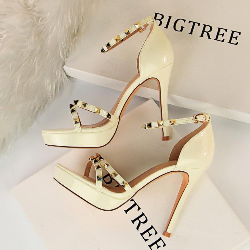 GIÀY CAO GÓT BIGTREE SANDAL ĐINH TÁN CHÍNH HÃNG 2492-9