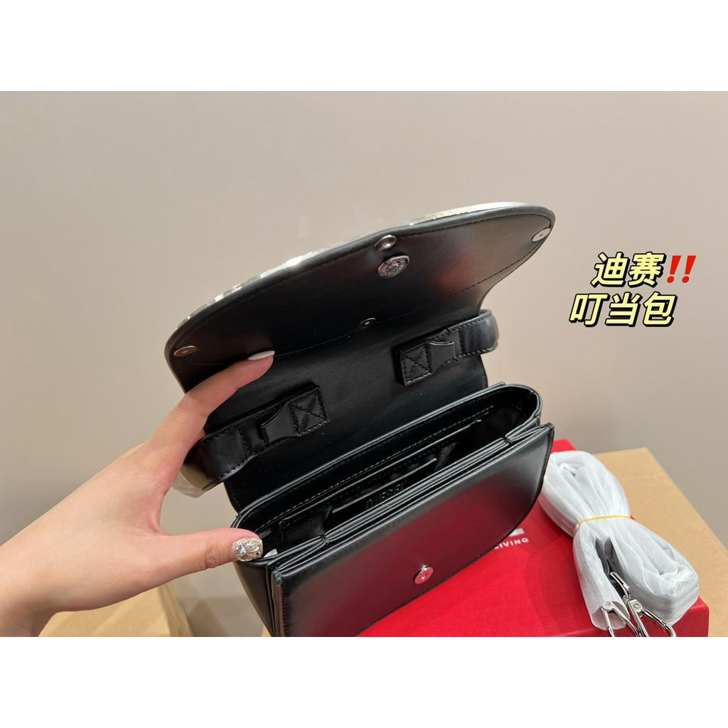 Bộ Túi Đeo Vai 1DR + Thắt Lưng + Túi Bụi + BILL MINI 20 * 13 CM Không Hộp-Diesal Cho Nữ