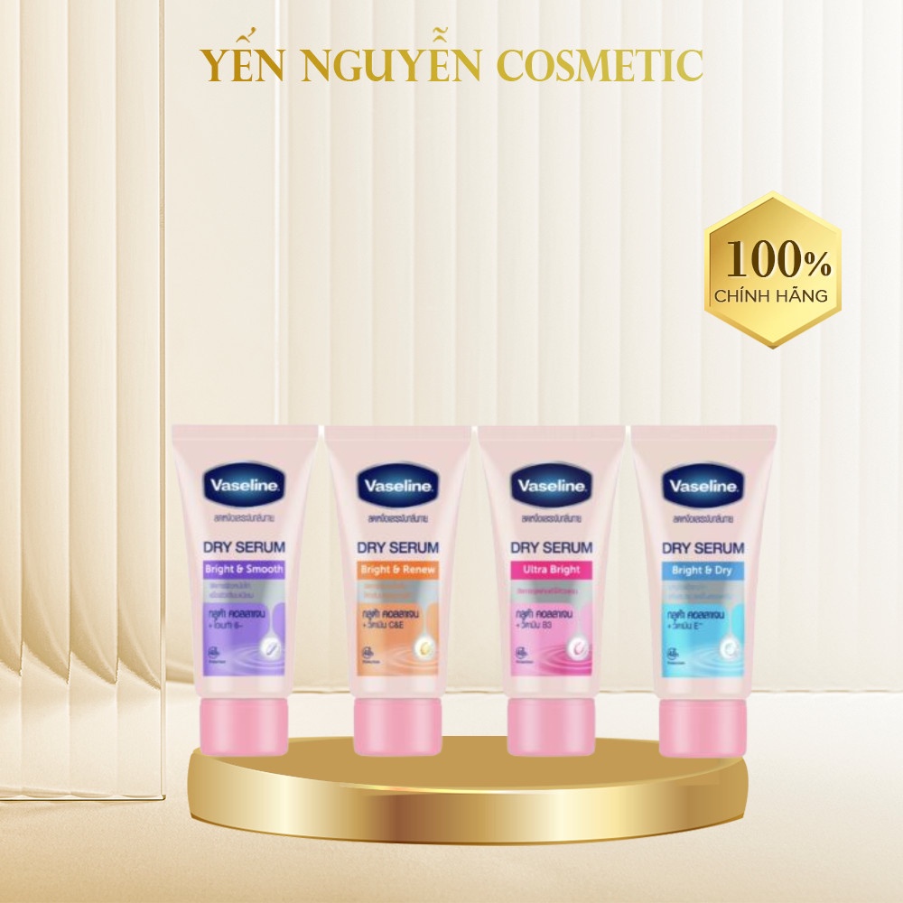 Serum Nách Kích Trắng Sáng Da Vaseline Dry Serum  45ml