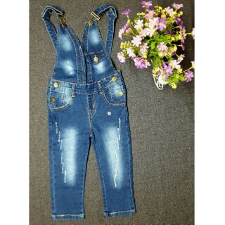 Yếm jeans bé gái