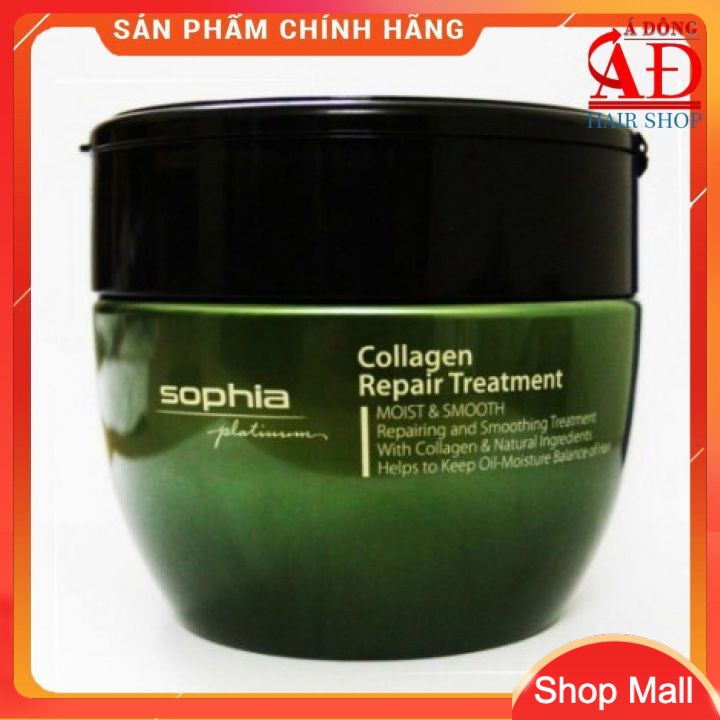 Hấp dầu Sophia Collagen siêu mềm mượt tóc Hàn Quốc 450ml [Chính hãng]