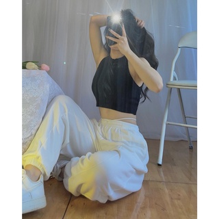 ÁO CROPTOP CỔ YẾM LEN