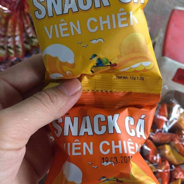 [Mã 267FMCGSALE giảm 8% đơn 500K] snack cá viên chiên bịch 60 gói | BigBuy360 - bigbuy360.vn