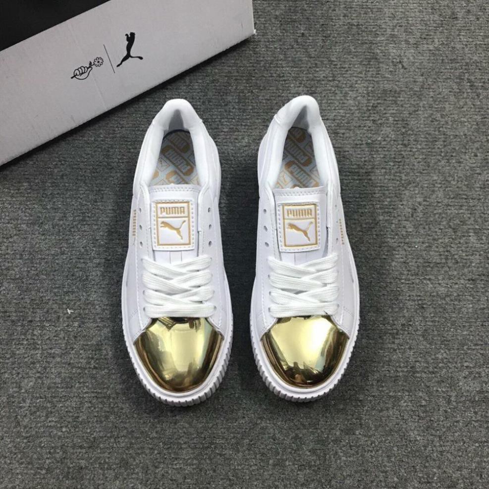<3 | Full Size| [SALE LỚN] Giày Sneaker Nữ Puma Mũi Vàng (fullbox+freeship) Cao Cấp  <3 . . 2020 K ! : new .
