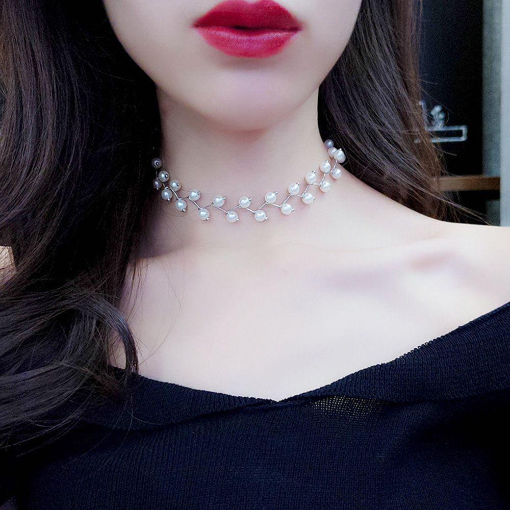 Vòng cổ Đính Đá Quý Nhân Tạo Thời Trang Dành Cho Nữ