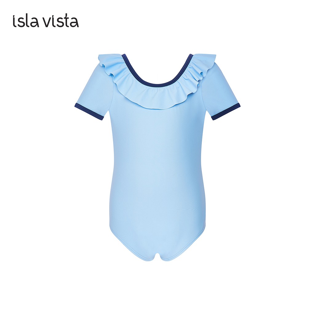 [Tặng túi Canvas] Bộ đồ bơi Monokini bé gái cổ bèo Isla Vista IVKGM002