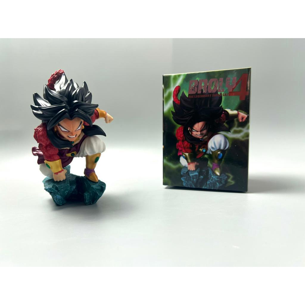 Mô Hình Broly Chipi Cao 14cm - Mô Hình Dragon Ball Nhân Vật Broly Chipi Màu Sắc Sơn MAX Đẹp