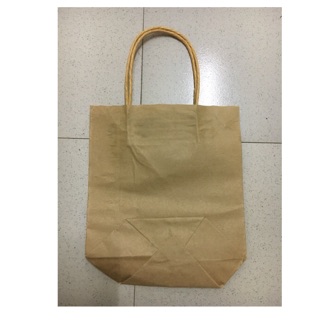 Combo 50 túi giấy xi măng có quai Kt 21x25