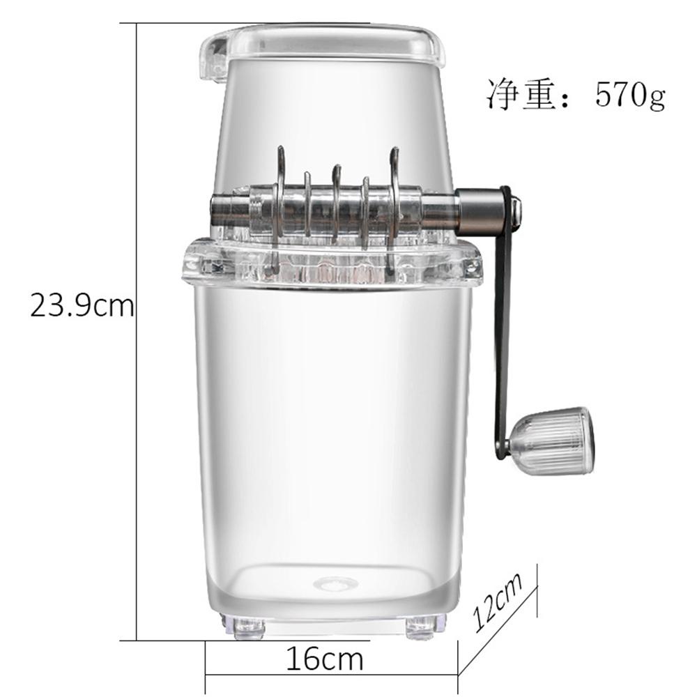 Dụng Cụ Nghiền Đá Cầm Tay DIY Trong Suốt Đa Năng