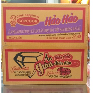 [ HÀNG HÓT NHẤT ]  THÙNG MÌ HẢO HẢO CHUA CAY 30 GÓI [ HÀNG CÓ SẴN ]
