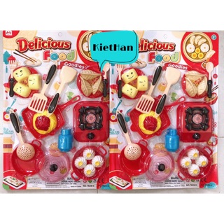 Bộ sủi cảo, mì ý nhiều chi tiết - Đồ chơi cho bé