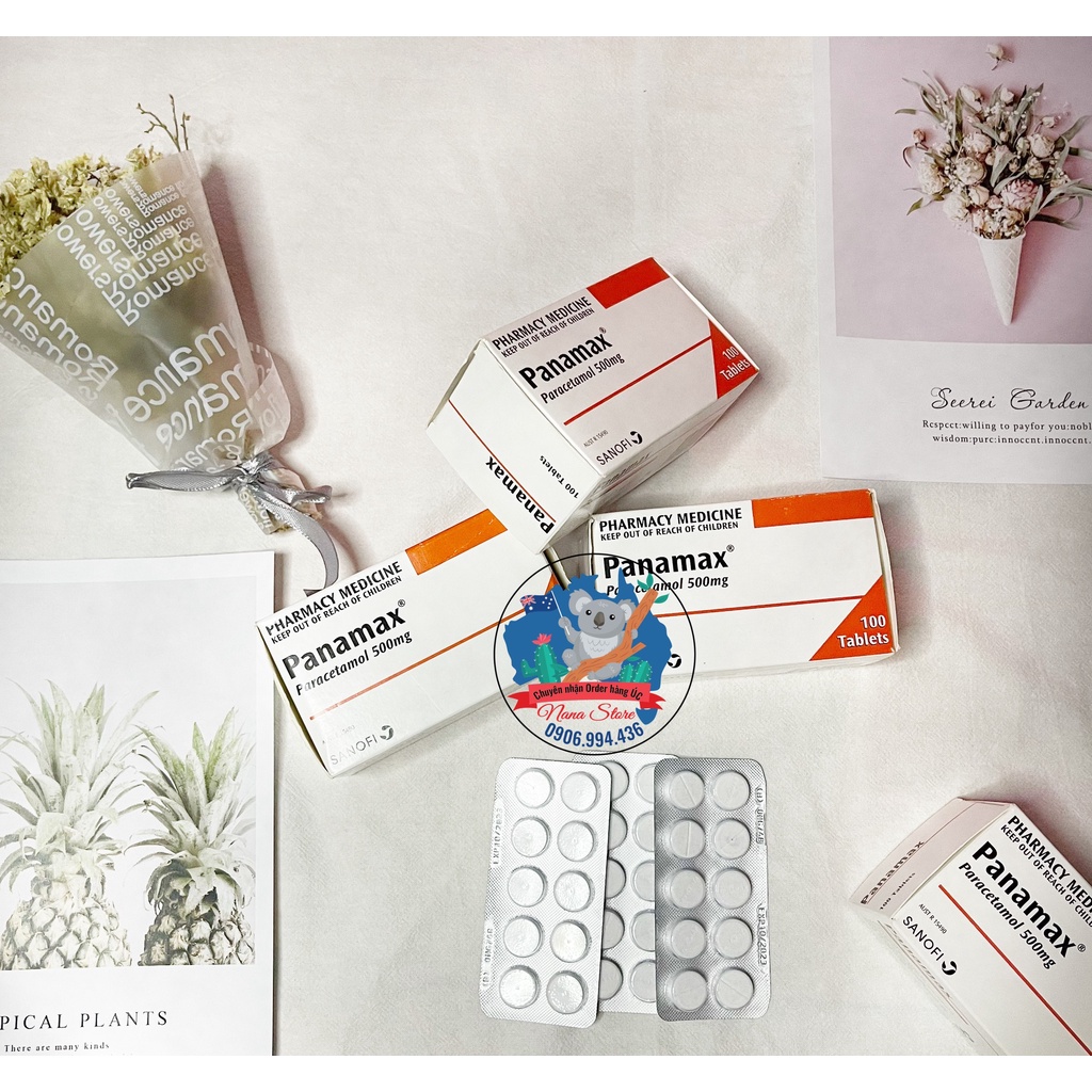 Panama.x 500mg hộp 100 viên nhập Úc
