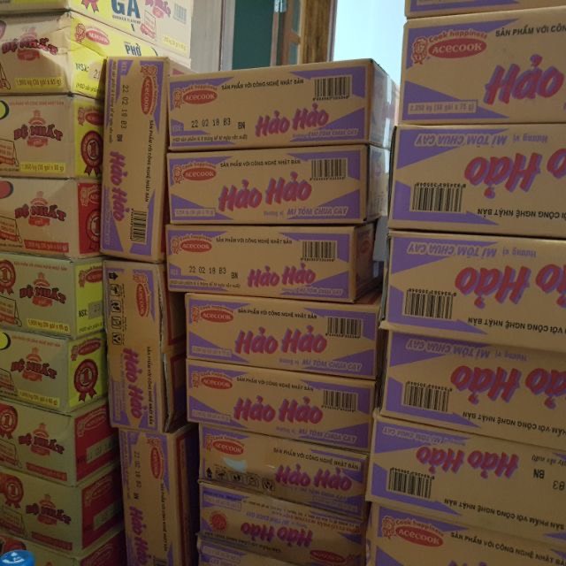 Combo 10 gói Mì HẢO HẢO 75g/gói